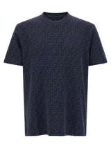 T-shirt Fendi en coton bleu