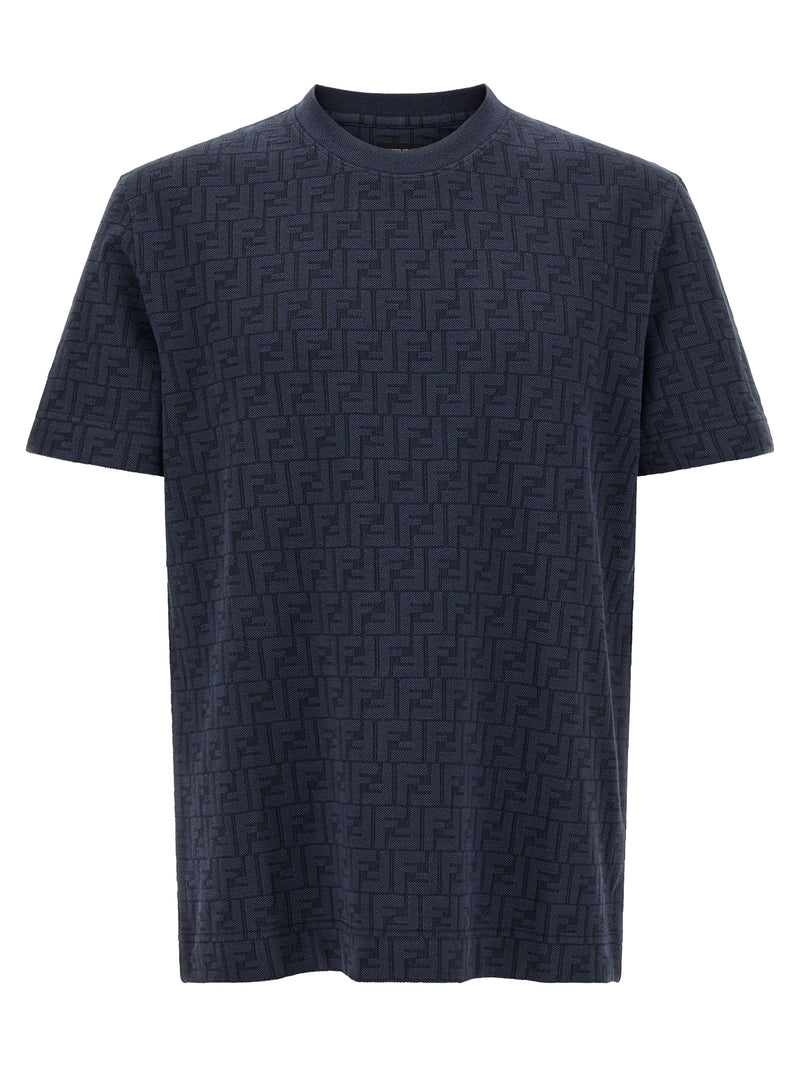 T-shirt Fendi en coton bleu