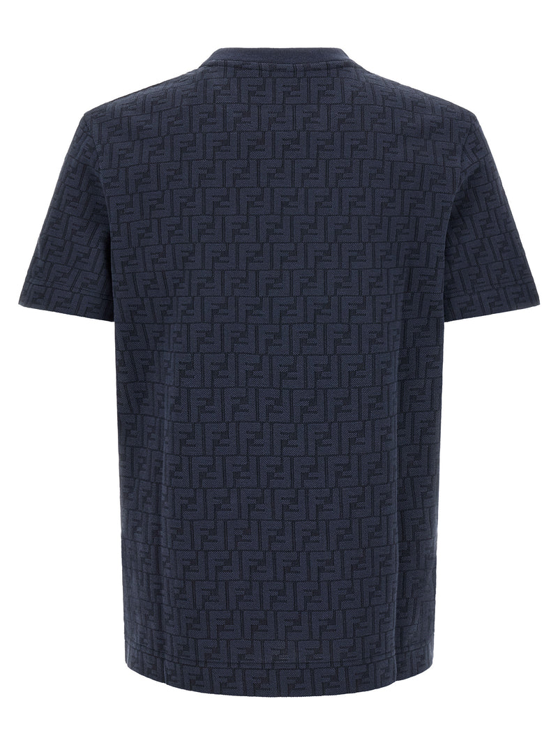 T-shirt Fendi en coton bleu