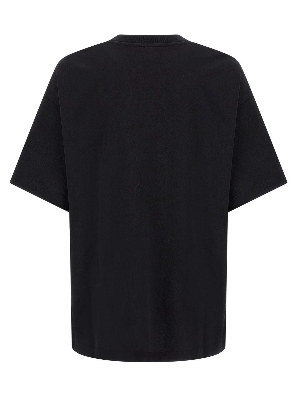 T-shirt Casablanca en coton biologique noir