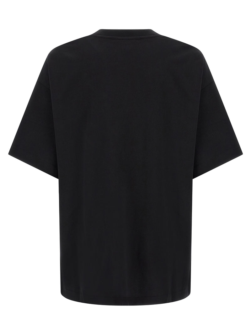 T-shirt Casablanca en coton biologique noir