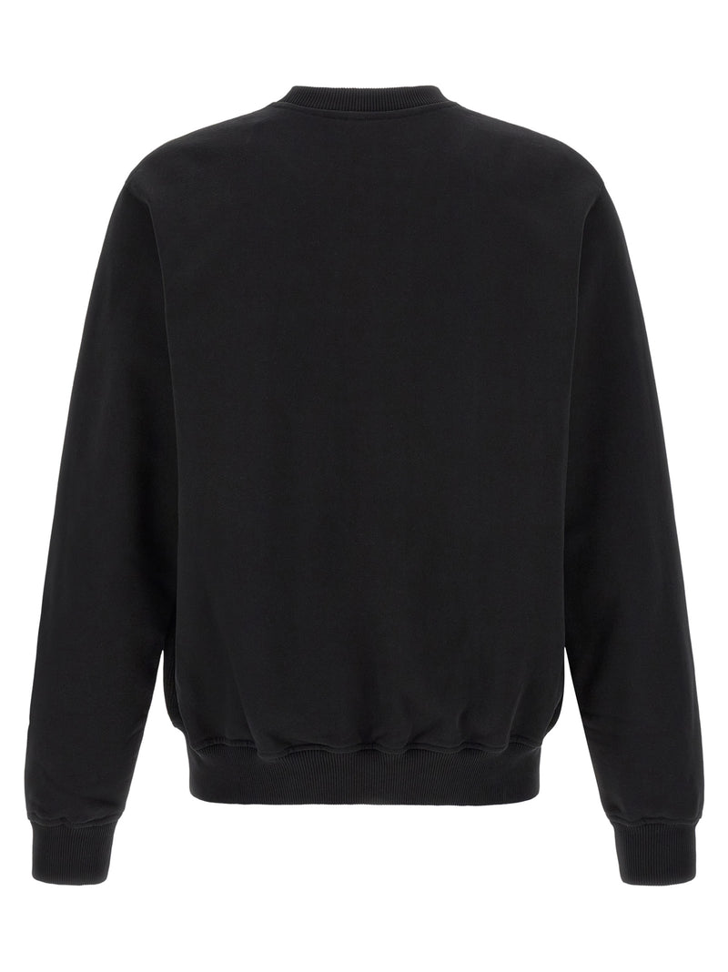 Sweat-shirt Casablanca en coton biologique noir