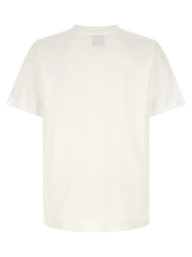 T-shirt Casablanca blanc en coton biologique