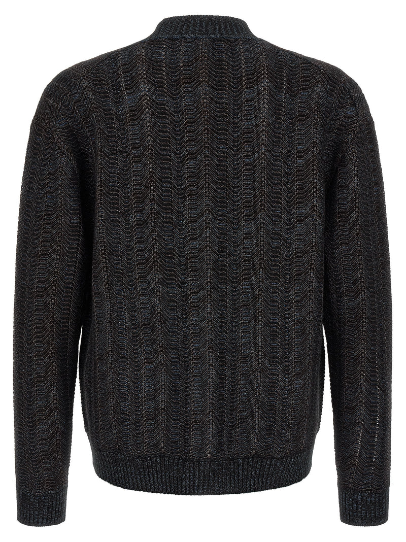 Gilet Missoni en viscose bleue