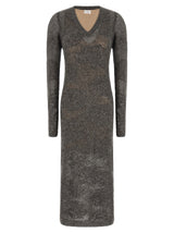 Robe décontractée en nylon gris Brunello Cucinelli