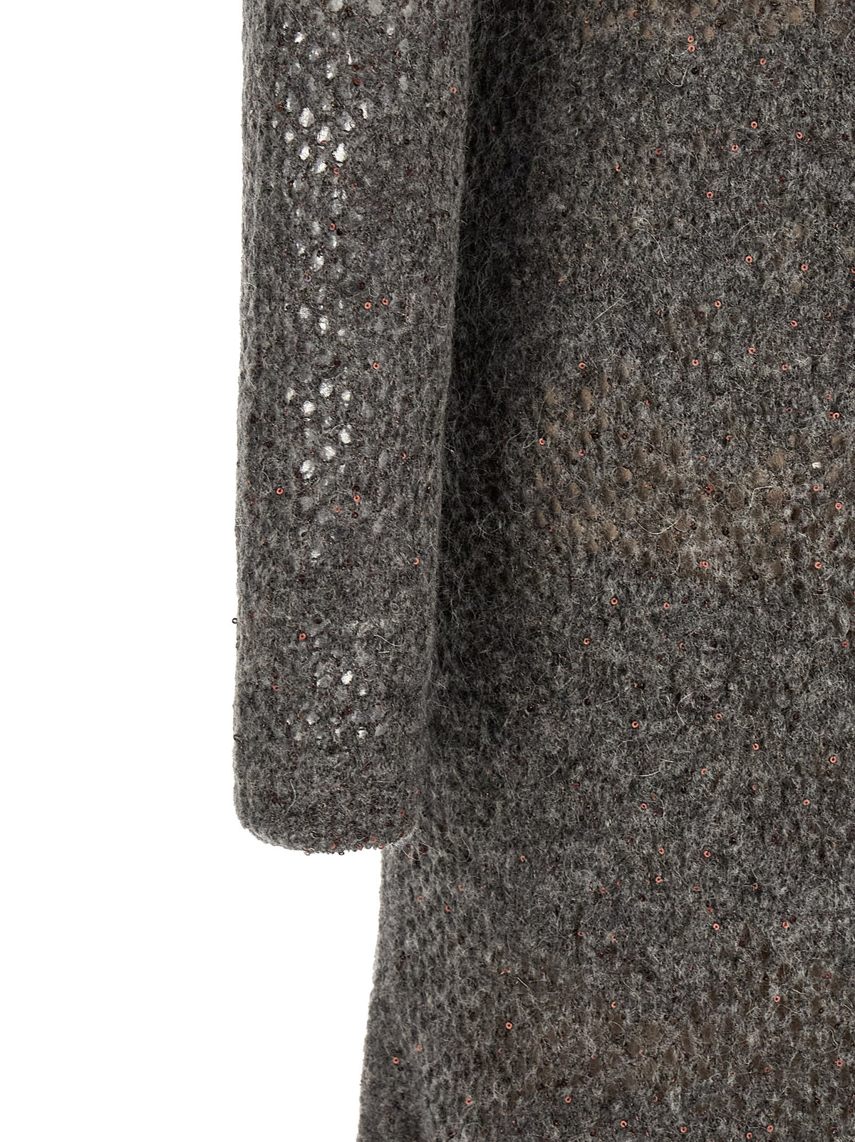 Robe décontractée en nylon gris Brunello Cucinelli
