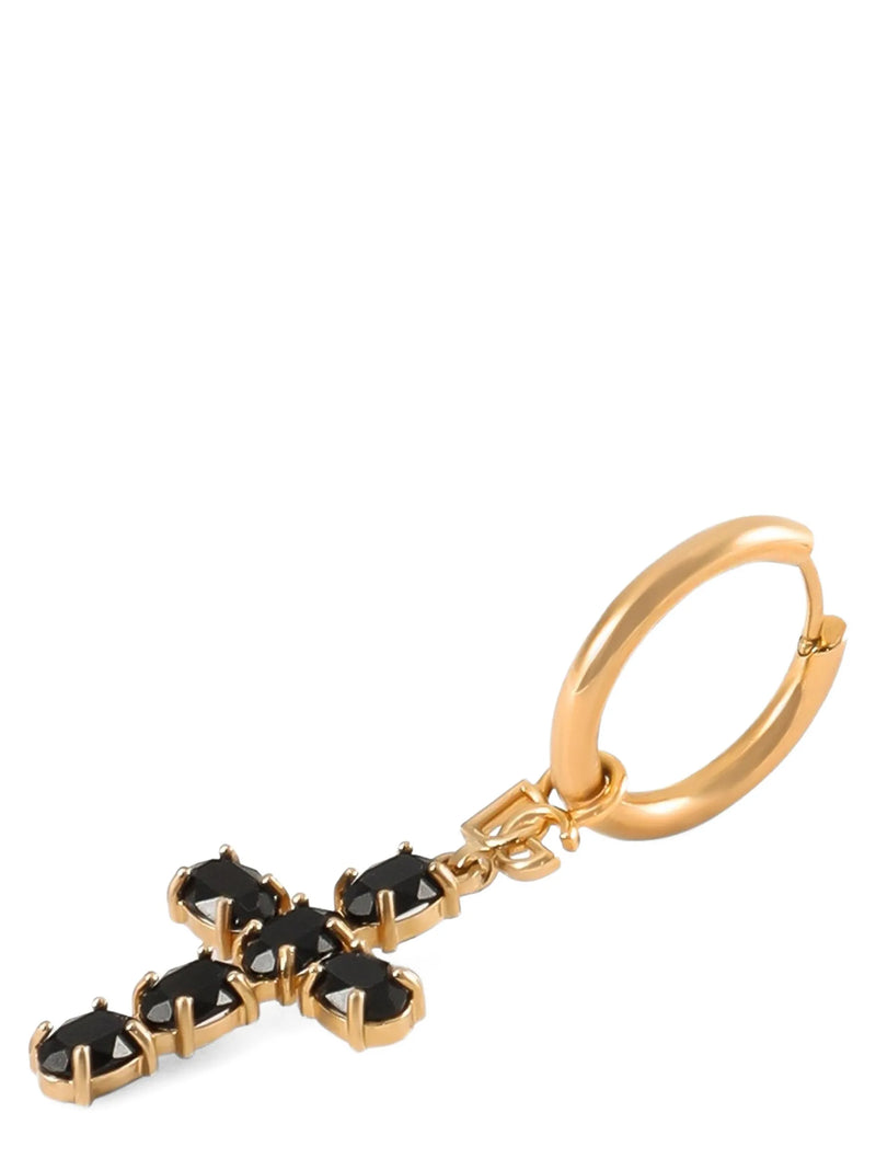 Boucles d'oreilles Dolce & Gabbana en laiton noir