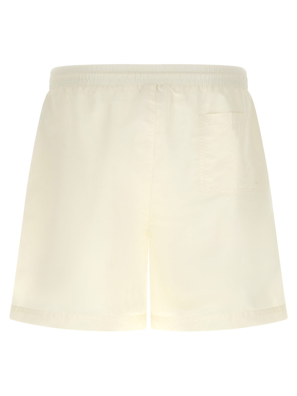 Brunello Cucinelli Short de bain blanc en polyester