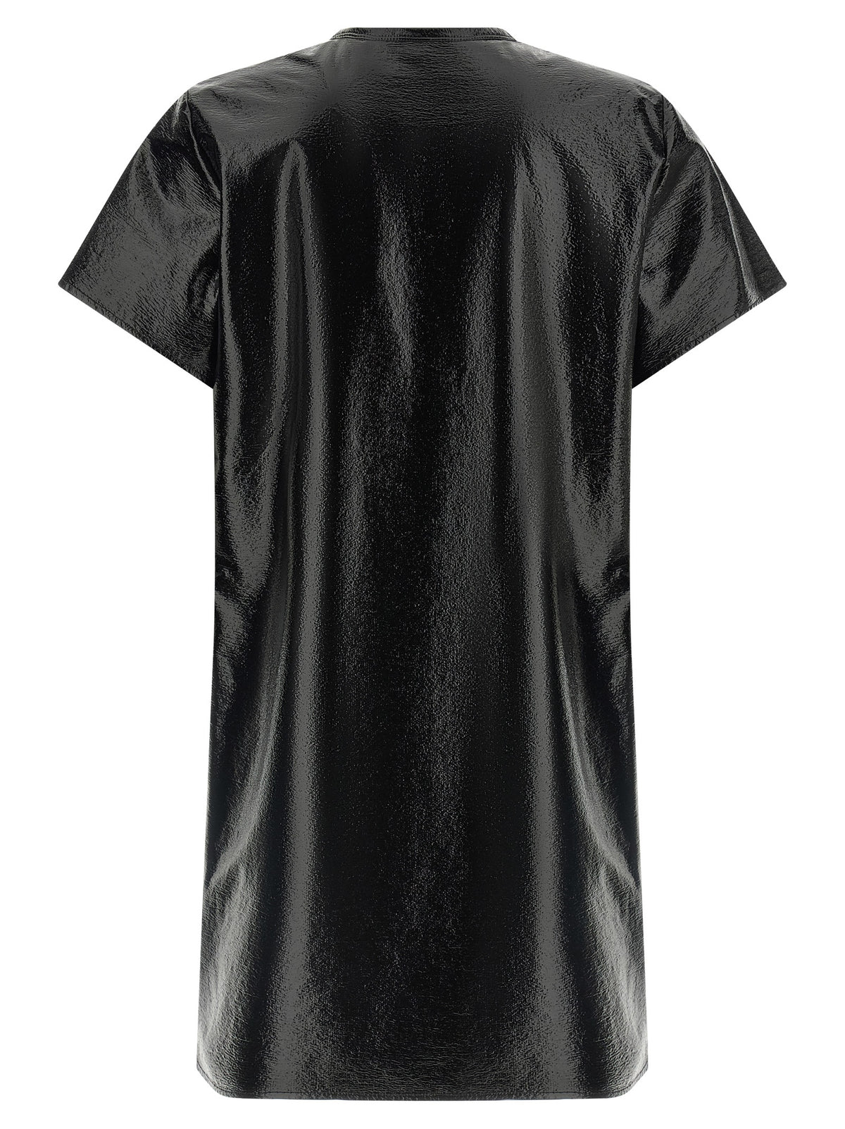 Robe Courrèges Courte Noire en Viscose