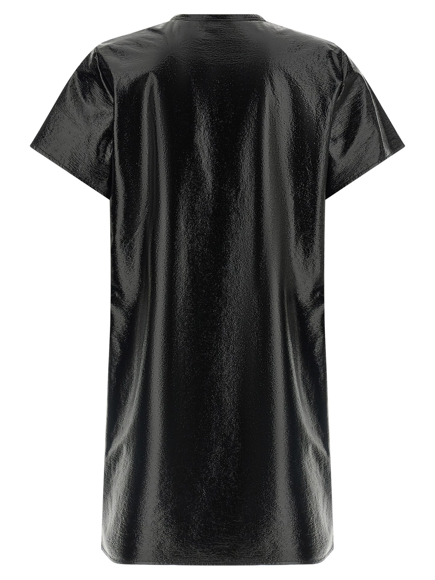 Courrèges Black Viscose Short Dress