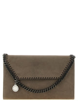 Sac bandoulière Stella McCartney en polyamide gris
