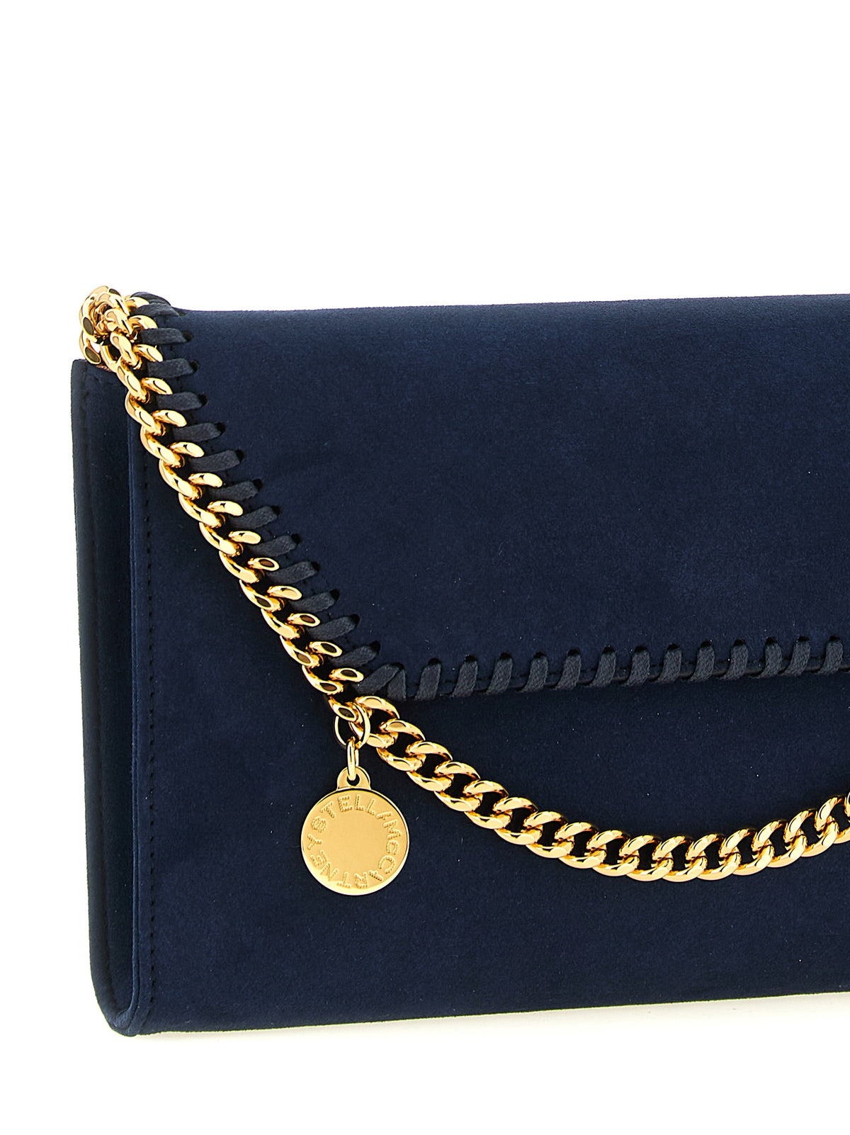 Stella McCartney Sac bandoulière en polyamide bleu