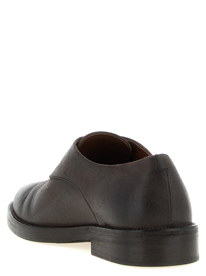 Marsell Brown Calfskin Oxfords And Derbies