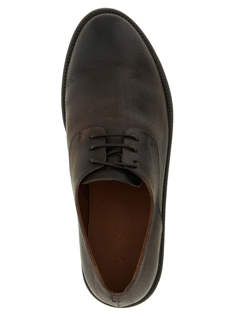 Richelieus et Derbies Marsell en Veau Marron