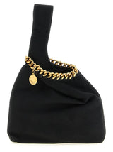 Sac à main Stella McCartney en polyamide noir