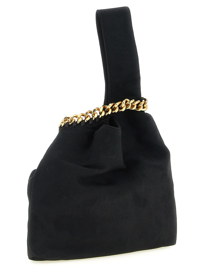Sac à main Stella McCartney en polyamide noir