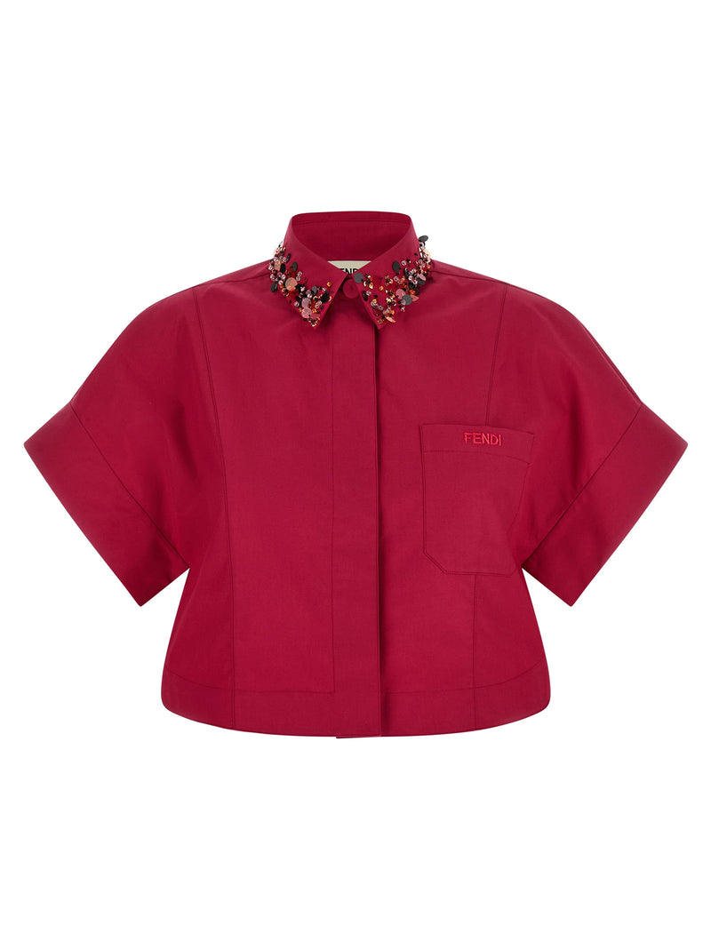 Chemisier Fendi en coton multicolore
