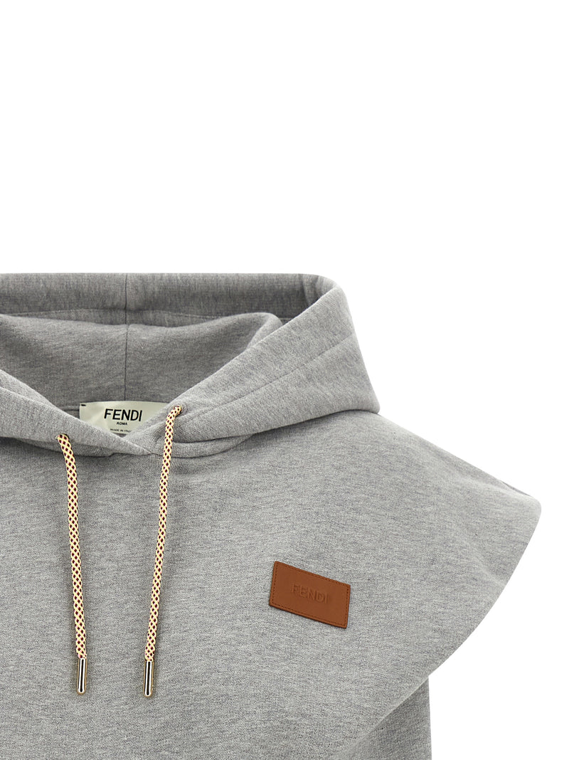 Sweat-shirt Fendi en coton gris