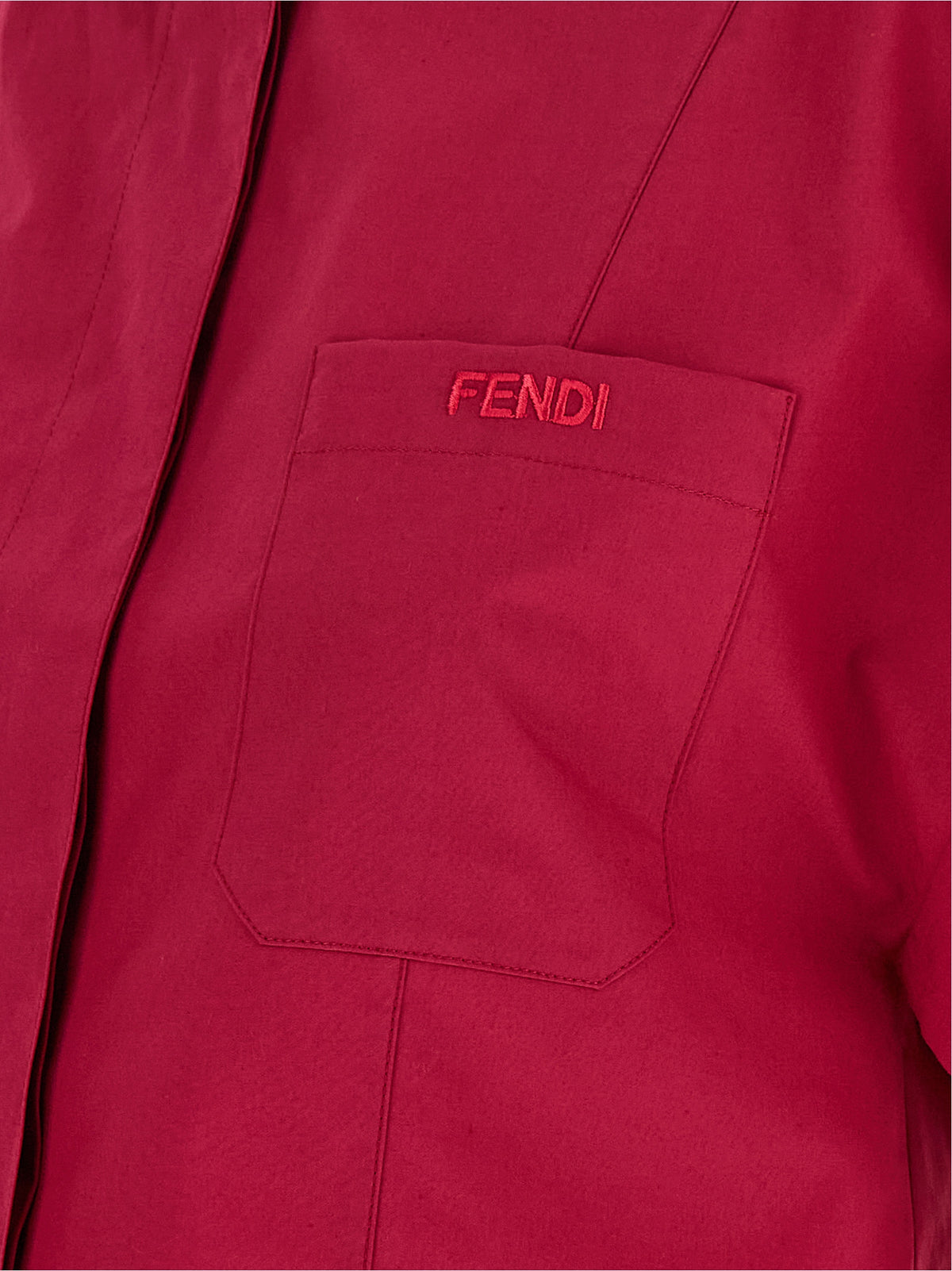 Chemisier Fendi en coton multicolore