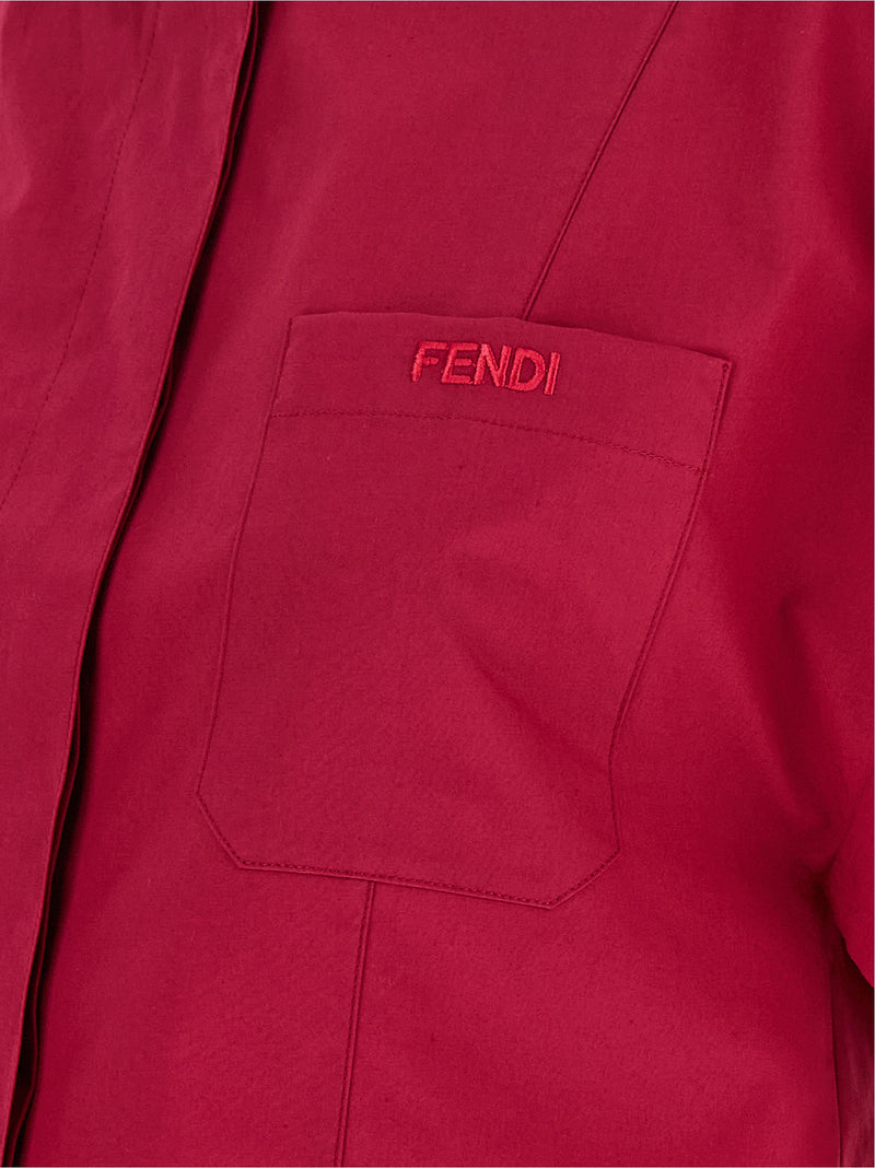 Chemisier Fendi en coton multicolore
