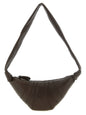 Lemaire Brown Lamb Leather Shoulder Bag
