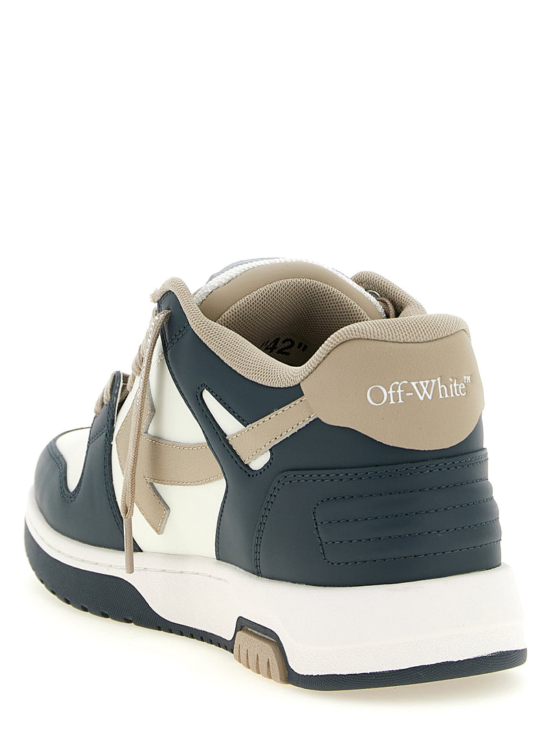 Baskets basses Off-White multicolores en cuir de vachette