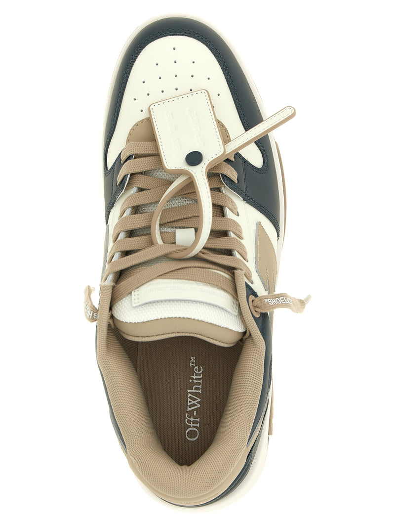 Baskets basses Off-White multicolores en cuir de vachette