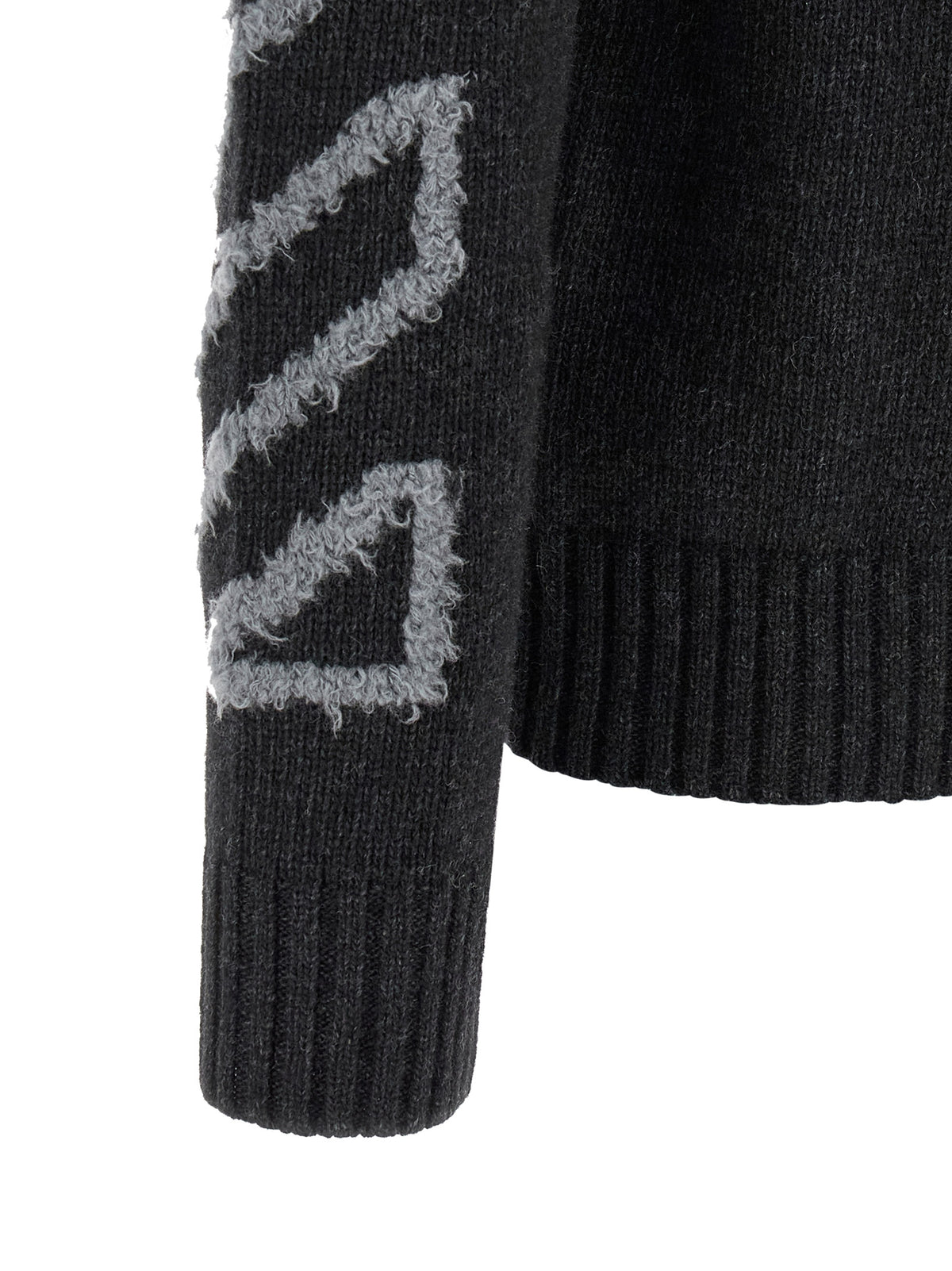Cardigan en laine gris Off-White