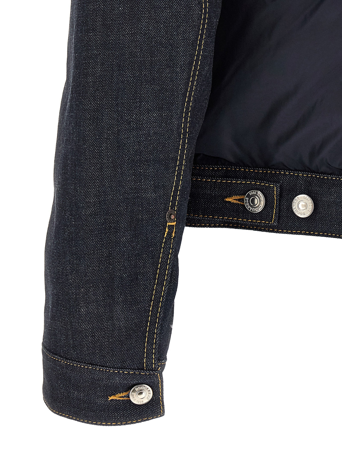 Veste en jean en coton bleu Dsquared²