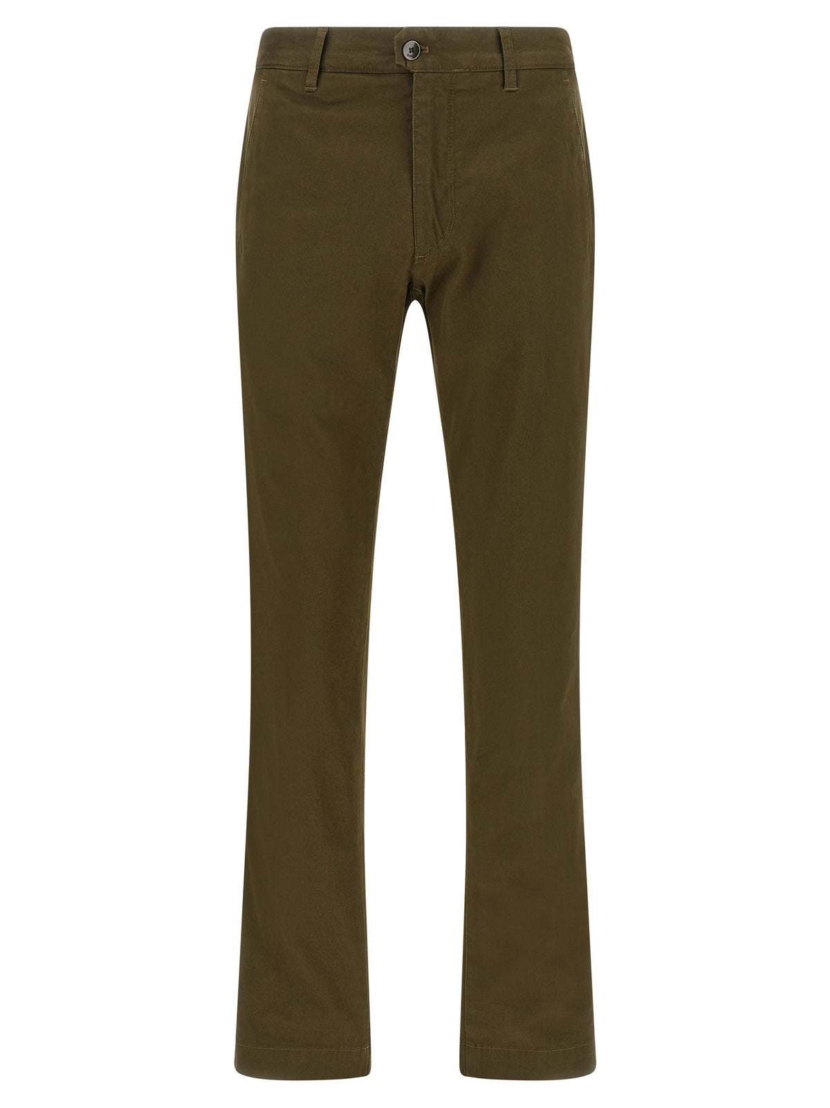 Pantalon décontracté bicolore en coton Incotex