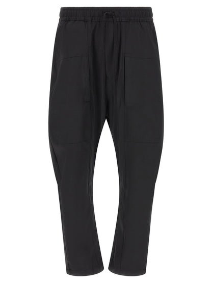 Thom Krom Black Polyamide Athletic Pants