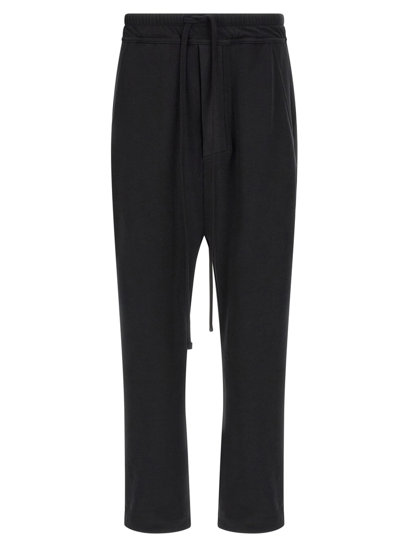 Pantalon décontracté en coton noir Thom Krom