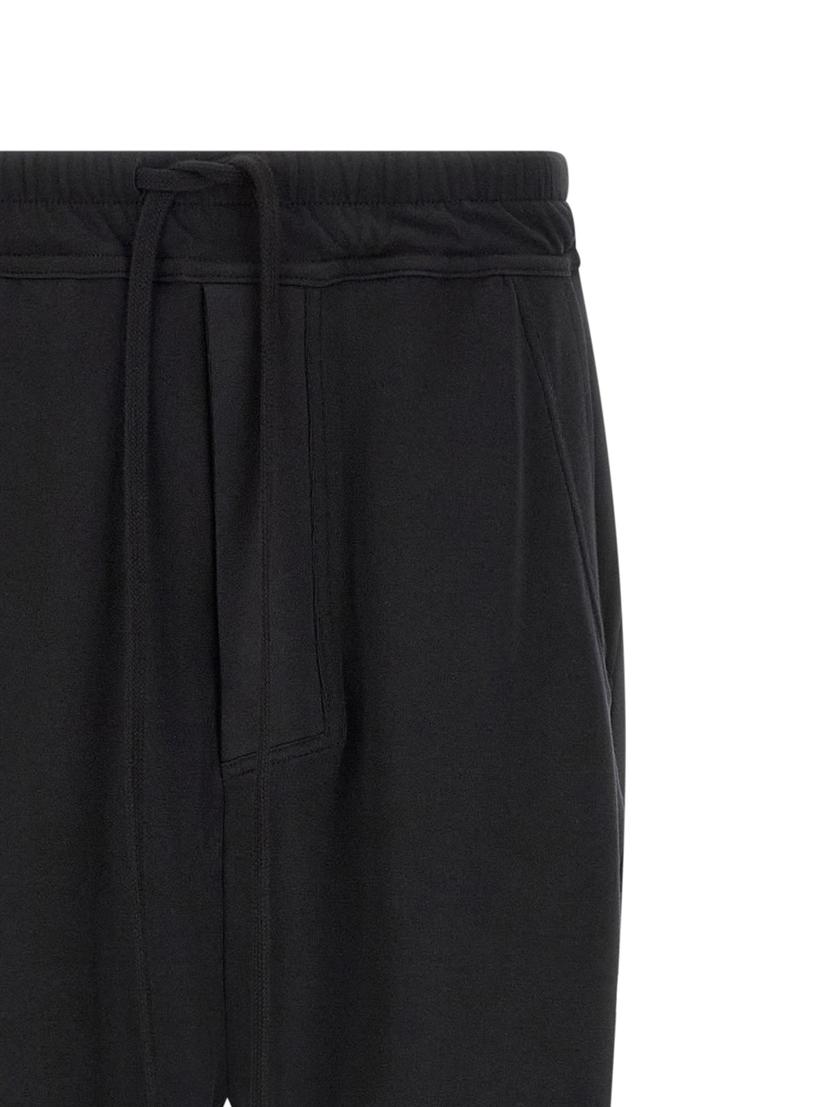 Pantalon décontracté en coton noir Thom Krom