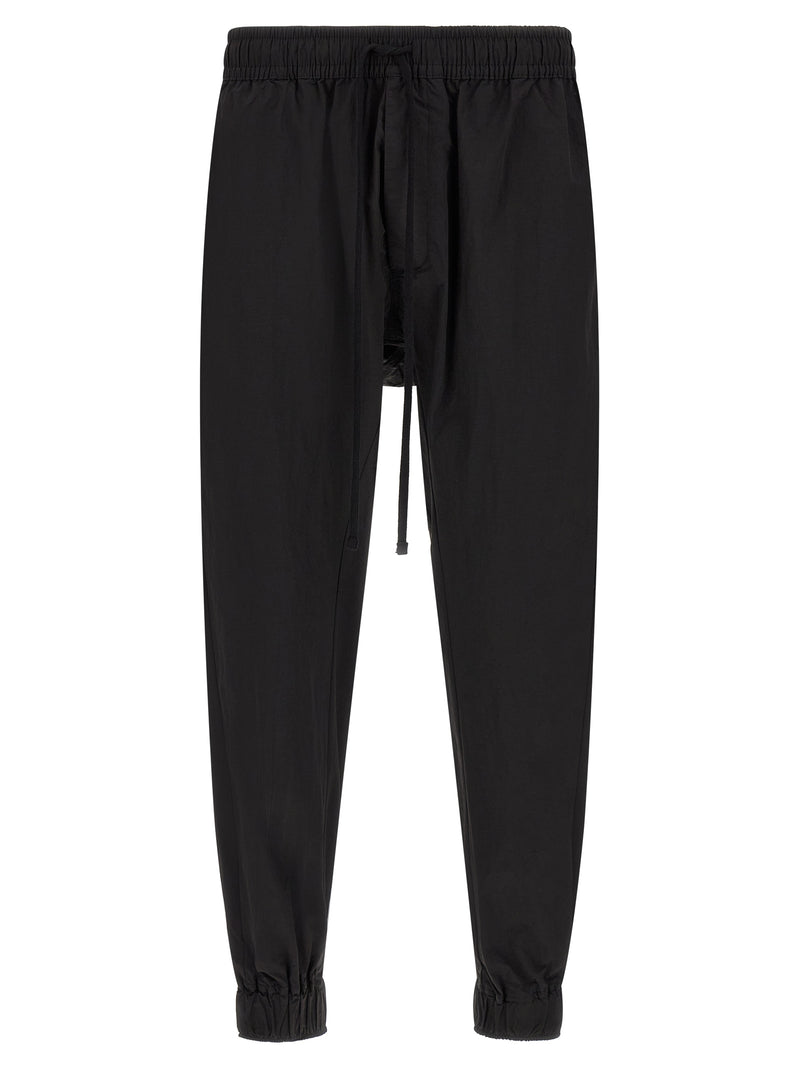 Pantalon décontracté noir en polyamide Thom Krom