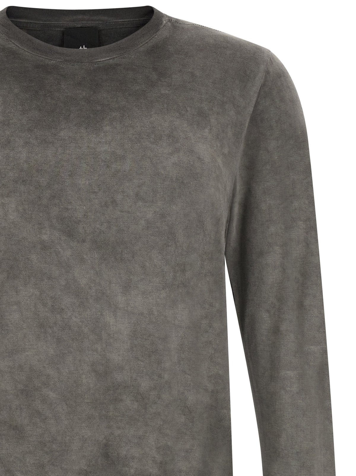 T-shirt Thom Krom en viscose gris