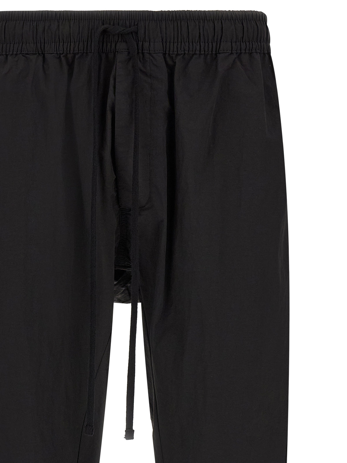 Pantalon décontracté noir en polyamide Thom Krom