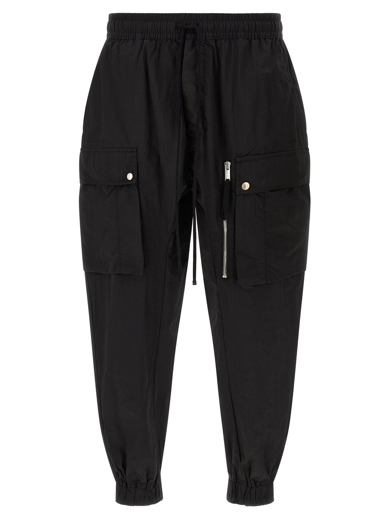 Pantalon cargo Thom Krom en polyamide noir