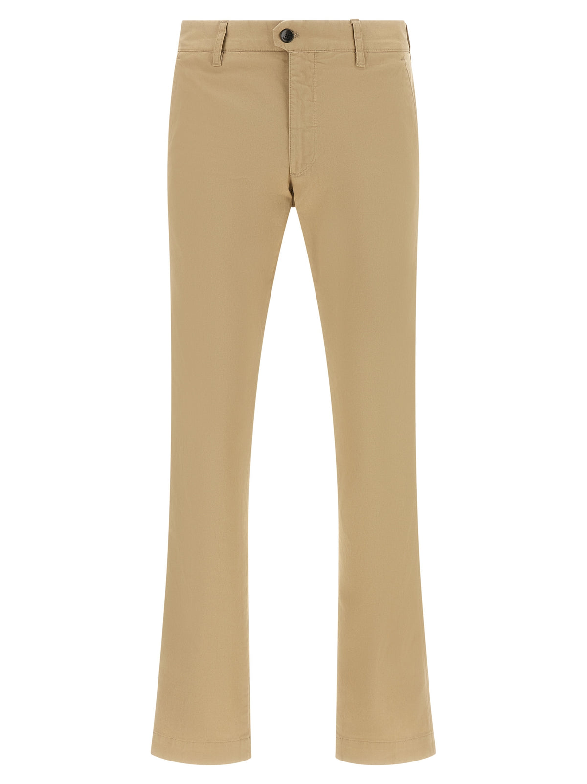 Pantalon chino Incotex en coton beige