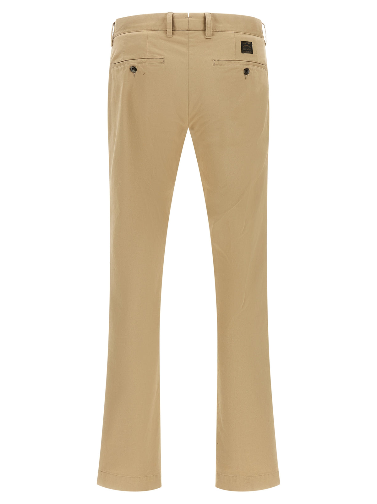 Pantalon chino Incotex en coton beige