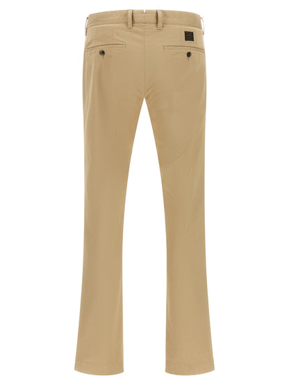 Incotex Beige Cotton Chino Pants