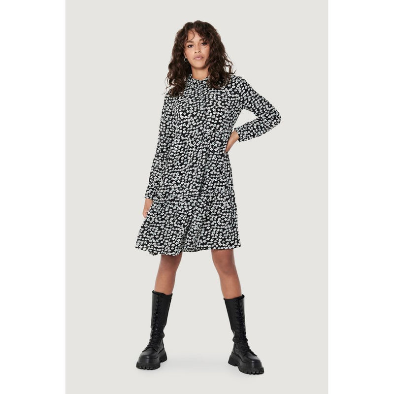 Robe midi en polyester blanc Jacqueline De Yong