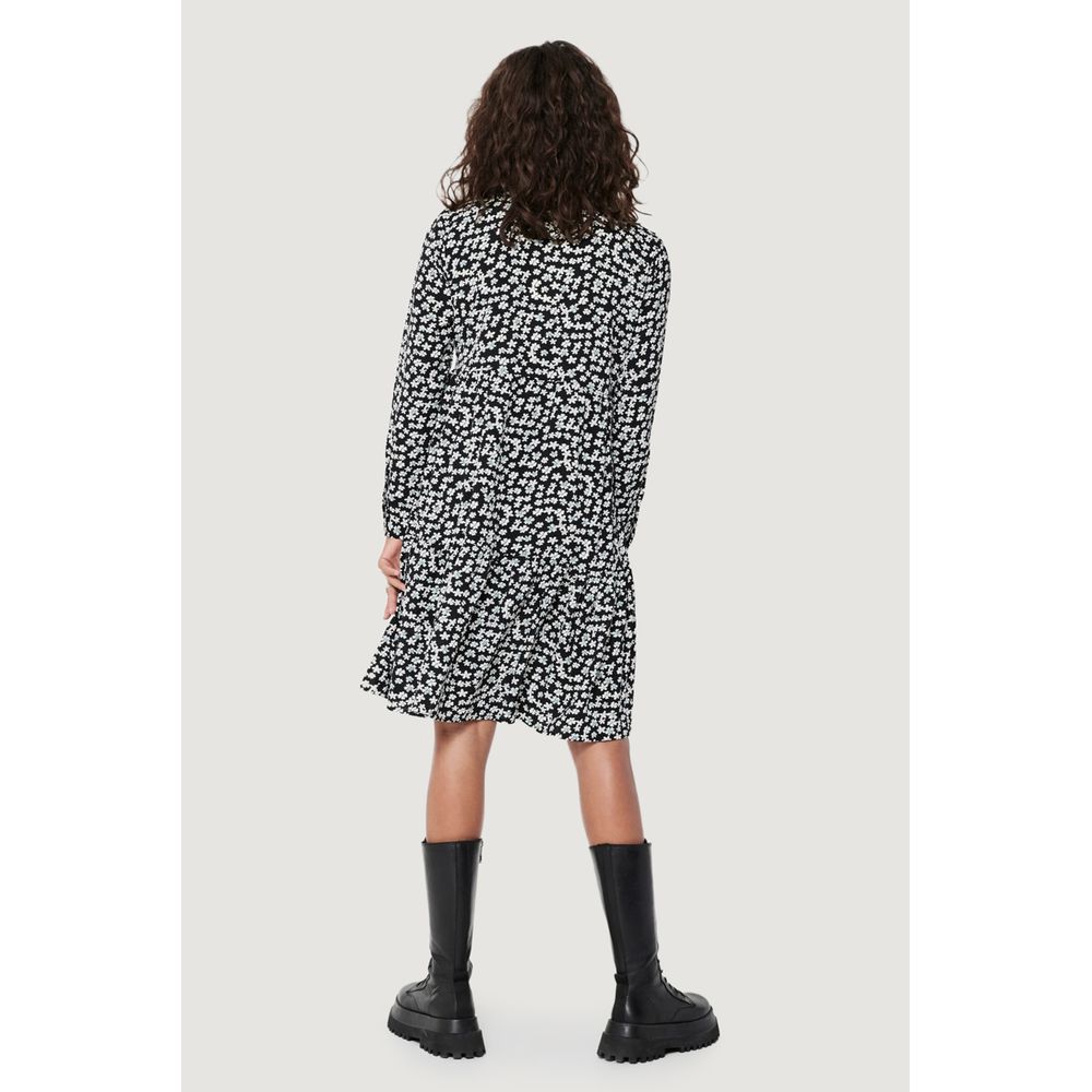 Robe midi en polyester blanc Jacqueline De Yong