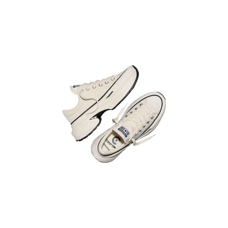 Converse Sneakers Chunky Noires Et Blanches En Textile