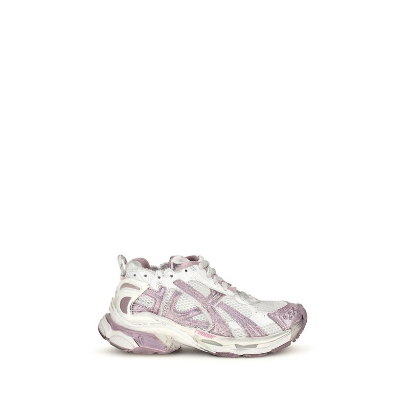 Baskets sportives Balenciaga en polyester violet