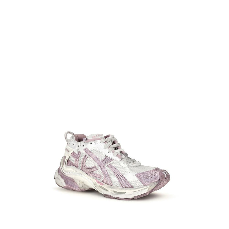 Baskets sportives Balenciaga en polyester violet