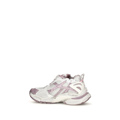 Baskets sportives Balenciaga en polyester violet