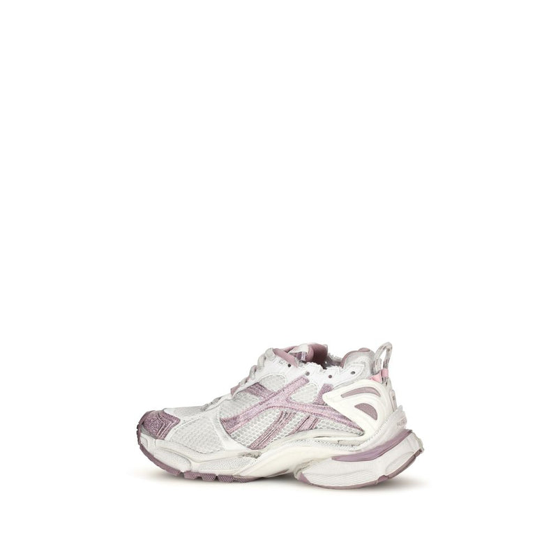 Baskets sportives Balenciaga en polyester violet