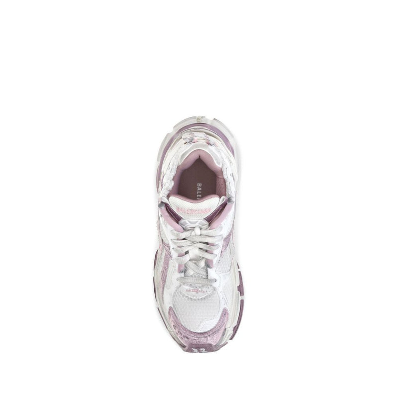 Baskets sportives Balenciaga en polyester violet