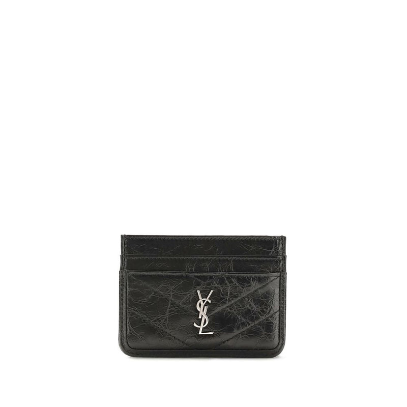 Sac bandoulière Saint Laurent Bos Taurus en cuir de veau noir