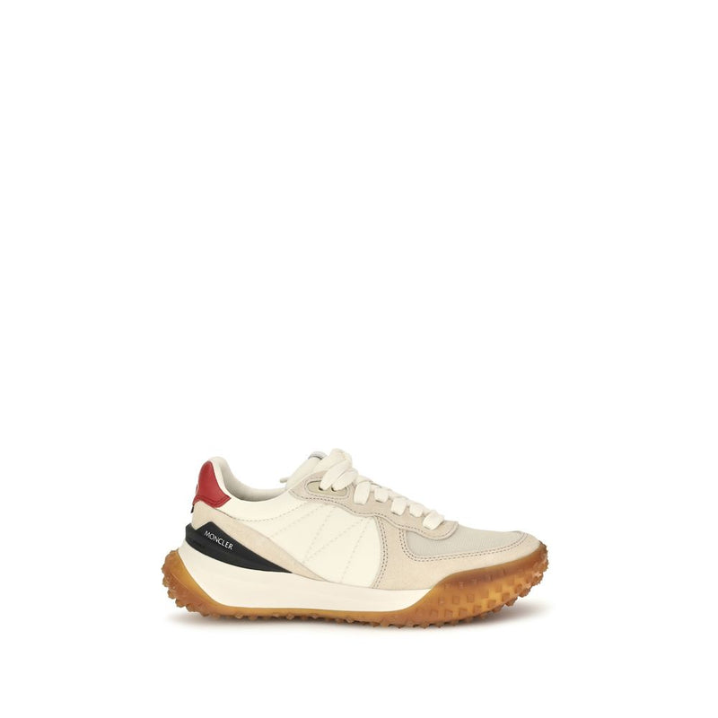 Baskets athlétiques Moncler en polyamide beige